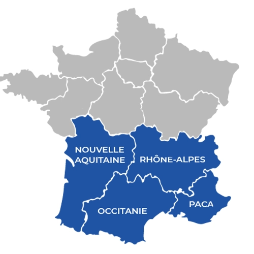 Interventions nouvelle aquitaine, rhône alpes, occitanie, papa